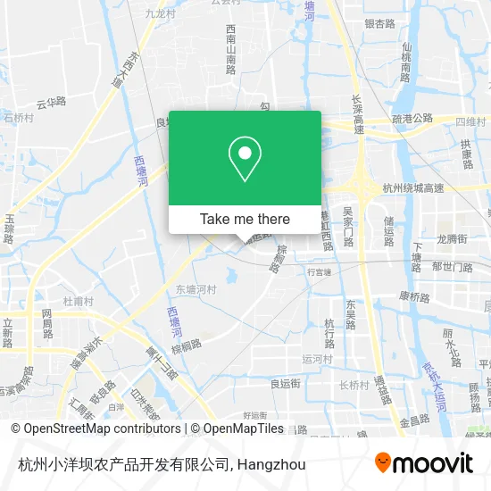 杭州小洋坝农产品开发有限公司 map