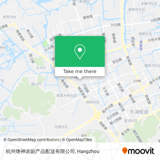 杭州馋神农副产品配送有限公司 map
