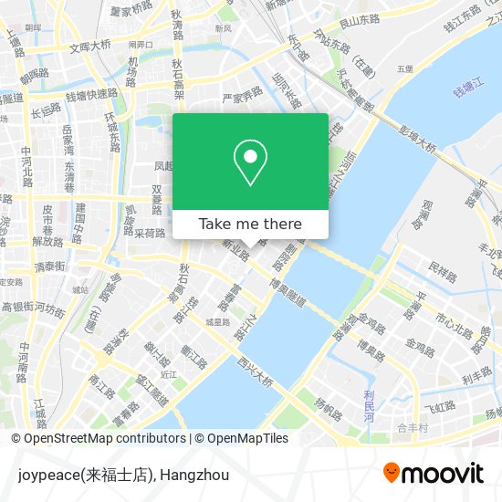 joypeace(来福士店) map