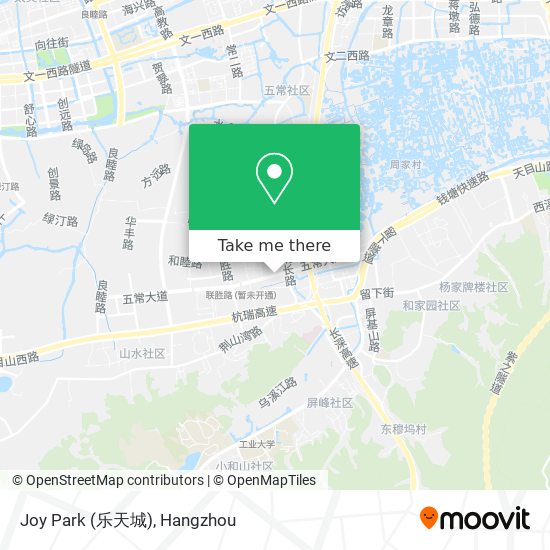 Joy Park (乐天城) map