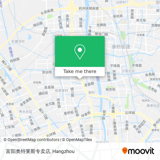 富阳奥特莱斯专卖店 map