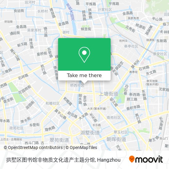 拱墅区图书馆非物质文化遗产主题分馆 map