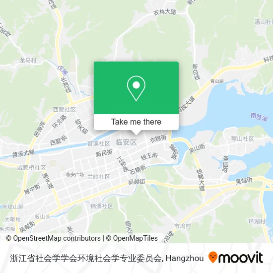 浙江省社会学学会环境社会学专业委员会 map