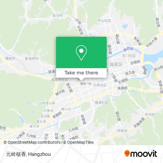 元岭核香 map