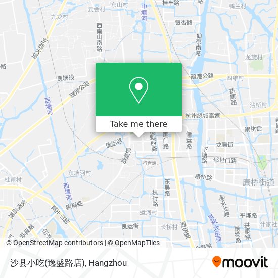 沙县小吃(逸盛路店) map