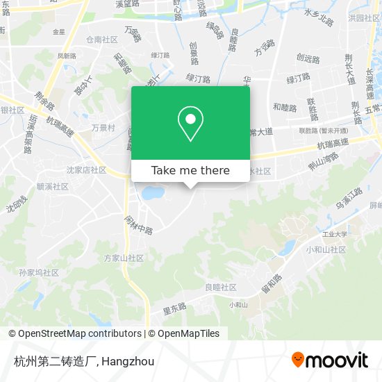 杭州第二铸造厂 map