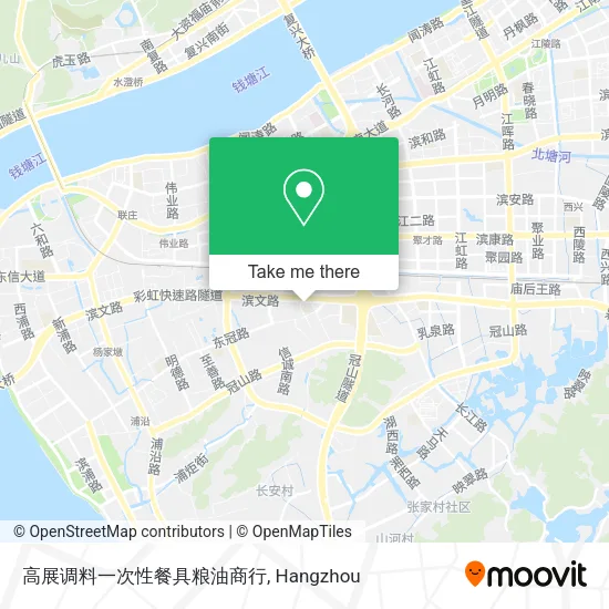 高展调料一次性餐具粮油商行 map