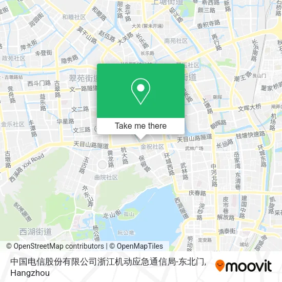 中国电信股份有限公司浙江机动应急通信局-东北门 map