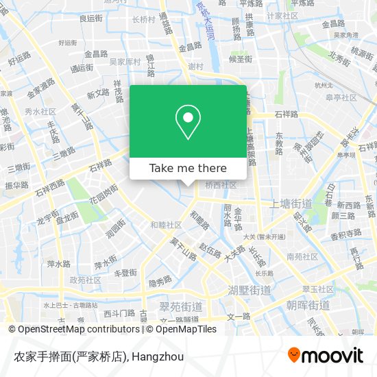 农家手擀面(严家桥店) map