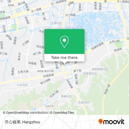 开心丽果 map