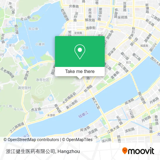 浙江健生医药有限公司 map