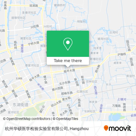 杭州华硕医学检验实验室有限公司 map