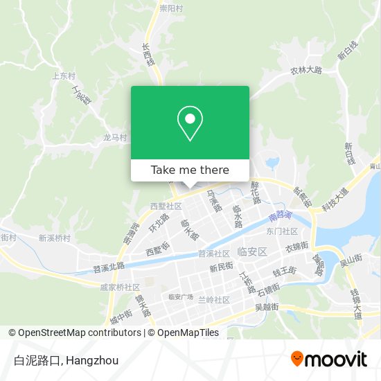 白泥路口 map