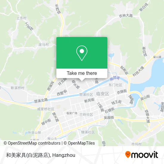 和美家具(白泥路店) map