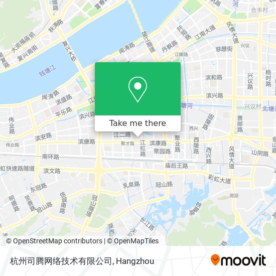 杭州司腾网络技术有限公司 map