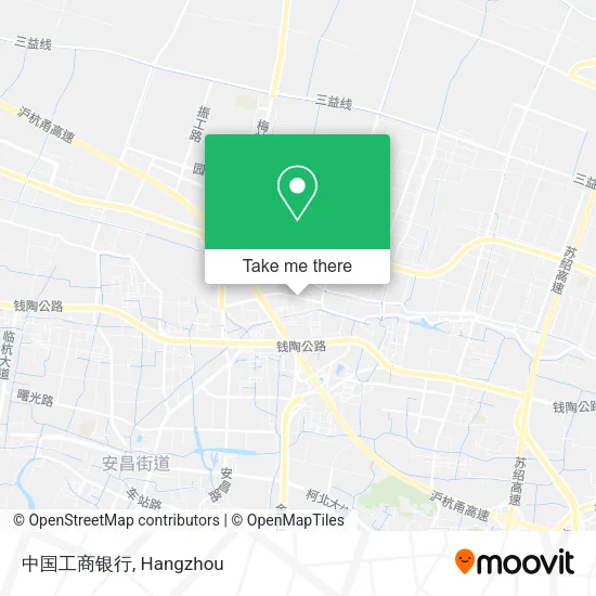 中国工商银行 map