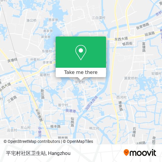 平宅村社区卫生站 map