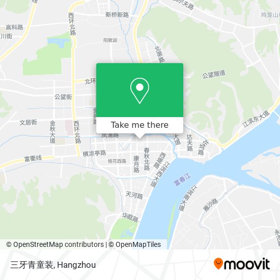 三牙青童装 map