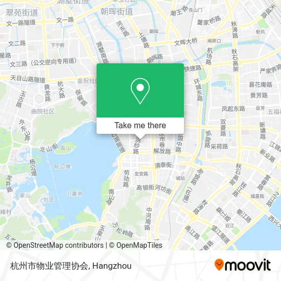 杭州市物业管理协会 map
