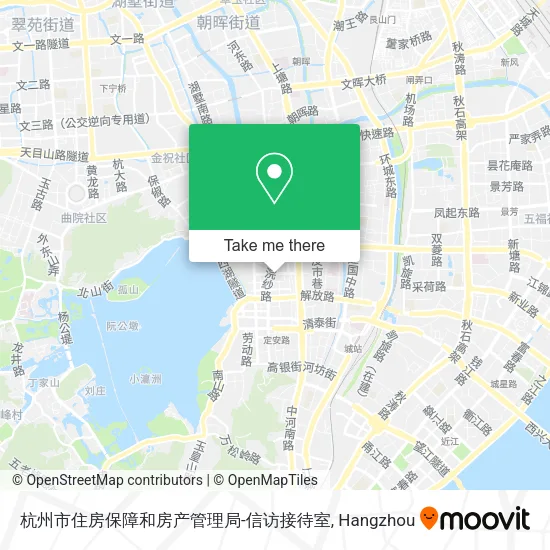 杭州市住房保障和房产管理局-信访接待室 map