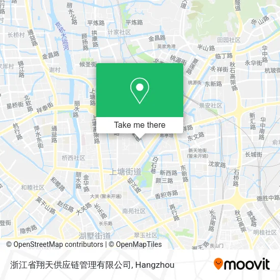 浙江省翔天供应链管理有限公司 map