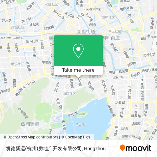 凯德新运(杭州)房地产开发有限公司 map