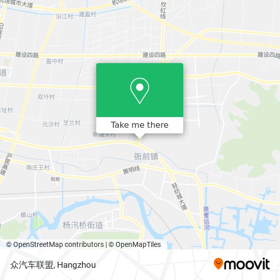 众汽车联盟 map