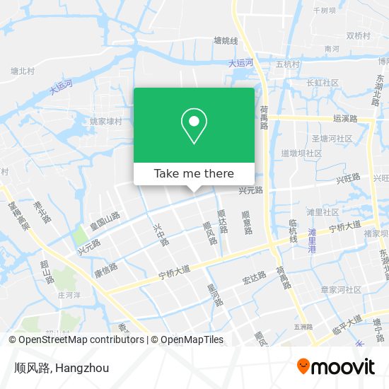 顺风路 map