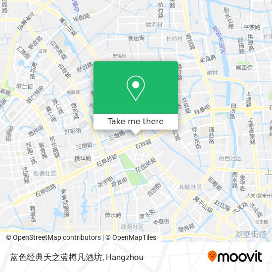 蓝色经典天之蓝樽凡酒坊 map