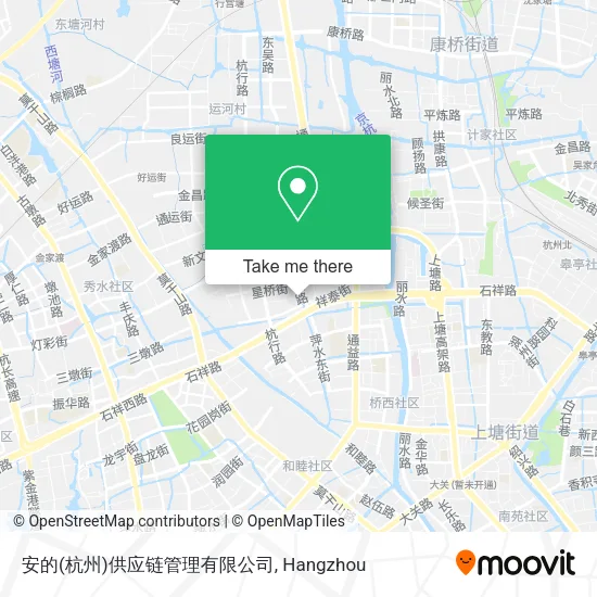 安的(杭州)供应链管理有限公司 map