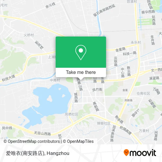 爱唯衣(南安路店) map