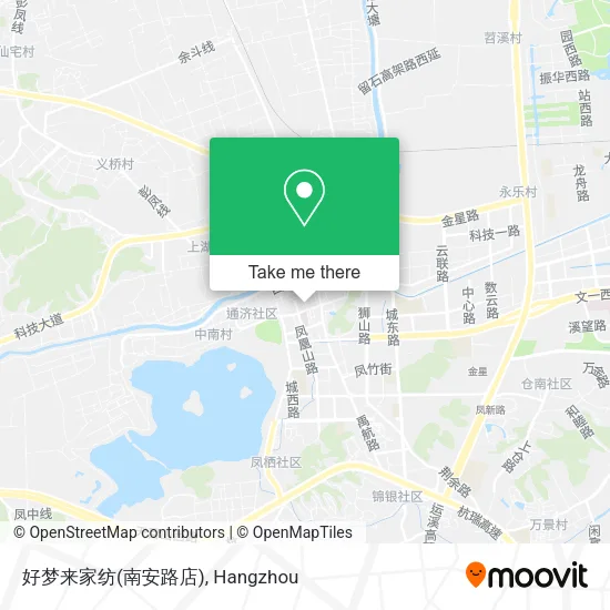 好梦来家纺(南安路店) map