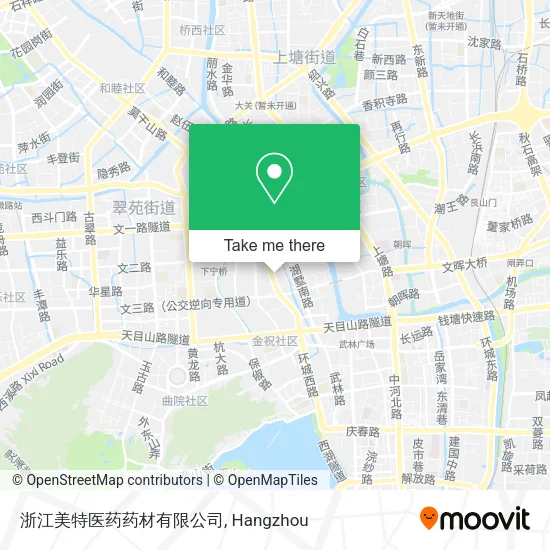 浙江美特医药药材有限公司 map