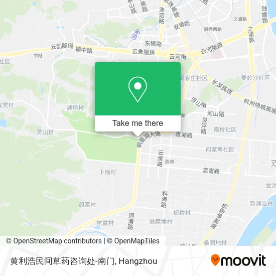 黄利浩民间草药咨询处-南门 map