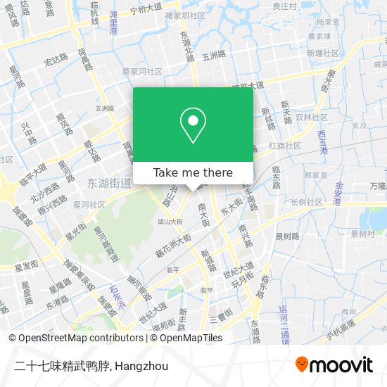 二十七味精武鸭脖 map