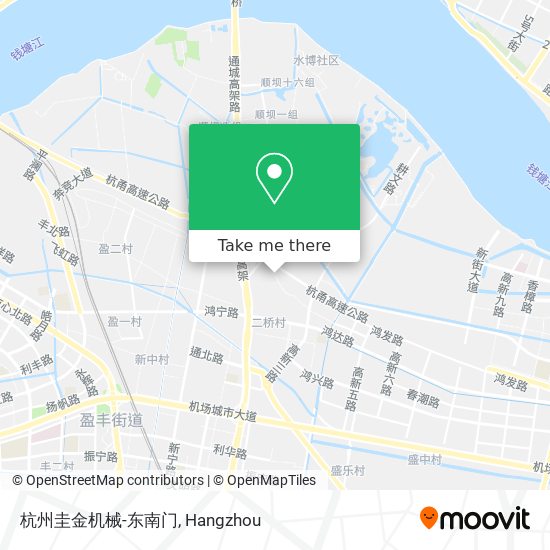 杭州圭金机械-东南门 map