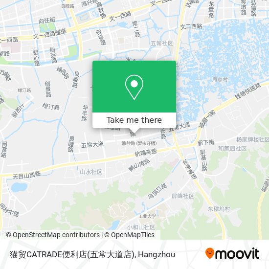 猫贸CATRADE便利店(五常大道店) map