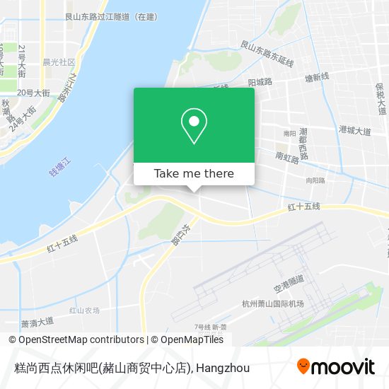 糕尚西点休闲吧(赭山商贸中心店) map