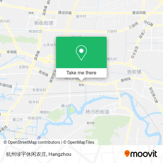 杭州绿宇休闲农庄 map