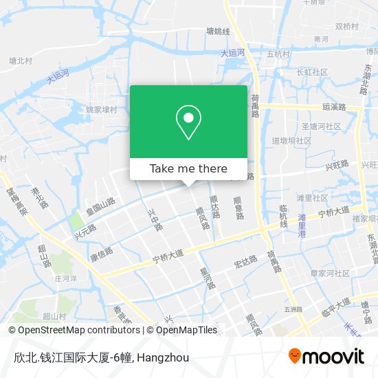 欣北.钱江国际大厦-6幢 map