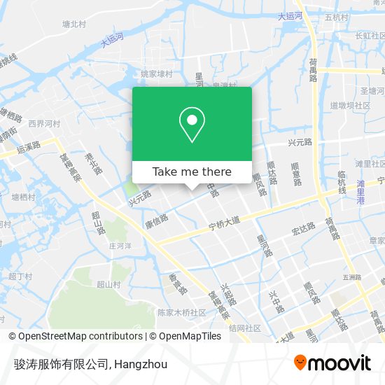 骏涛服饰有限公司 map