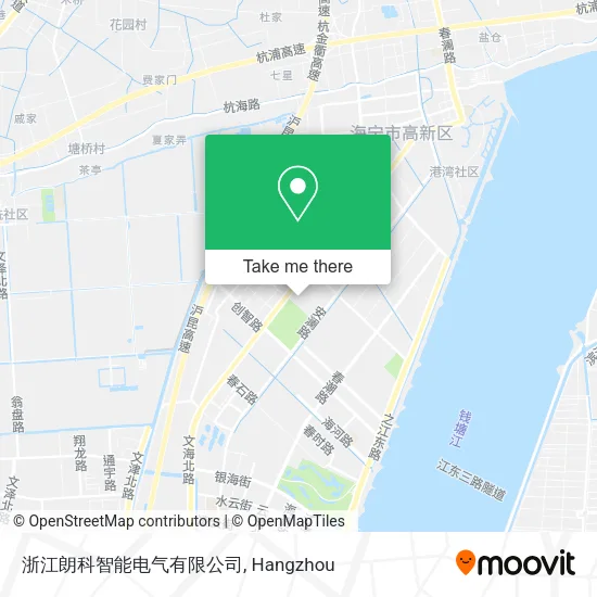 浙江朗科智能电气有限公司 map