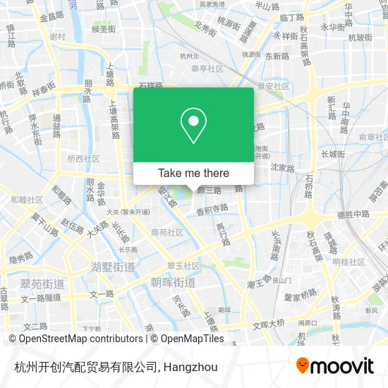 杭州开创汽配贸易有限公司 map