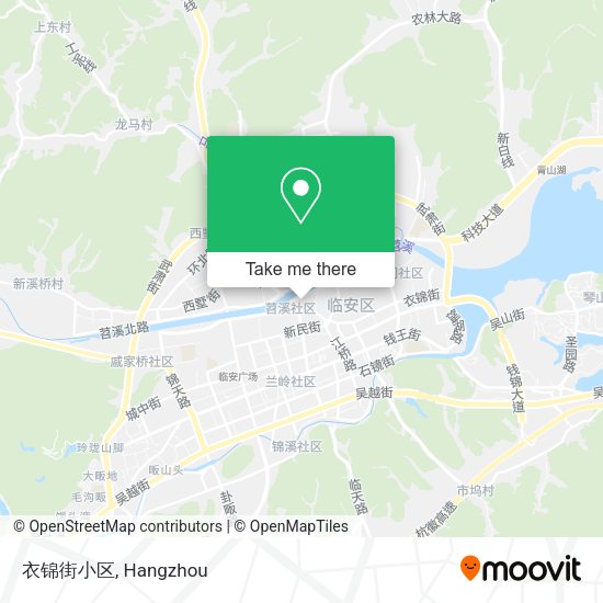 衣锦街小区 map