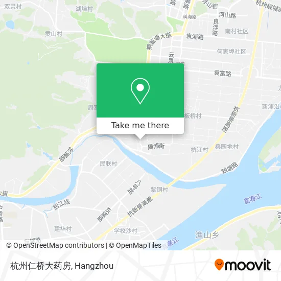 杭州仁桥大药房 map