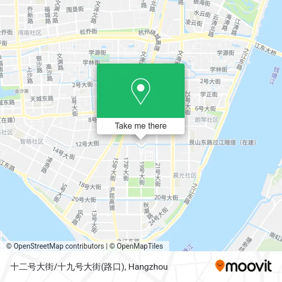 十二号大街/十九号大街(路口) map