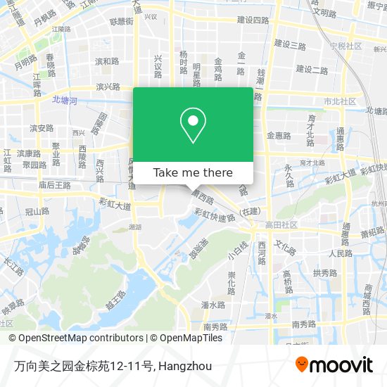 万向美之园金棕苑12-11号 map