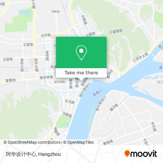 阿华设计中心 map
