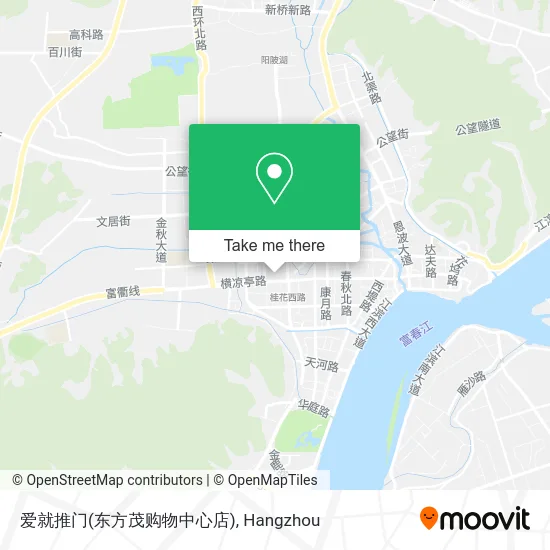 爱就推门(东方茂购物中心店) map