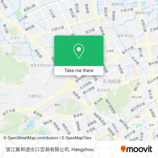 浙江聚和进出口贸易有限公司 map